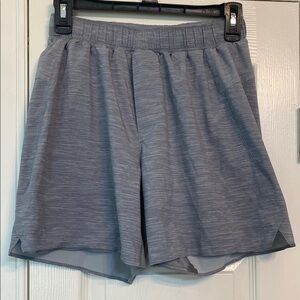 Lululemon Athletica Gray Athletic Shorts with Elastic Waistband